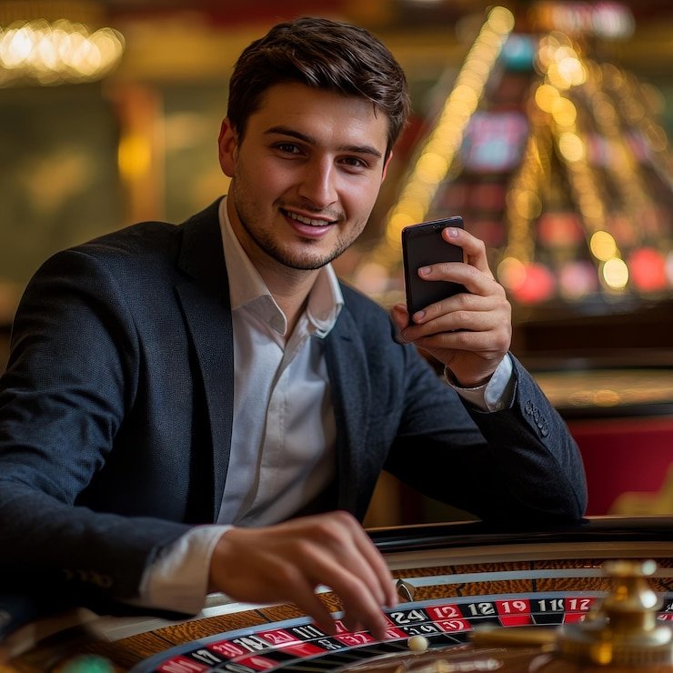 Mobile phone showing govegas98 tournament live table with score overlay